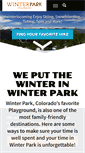 Mobile Screenshot of playwinterpark.com